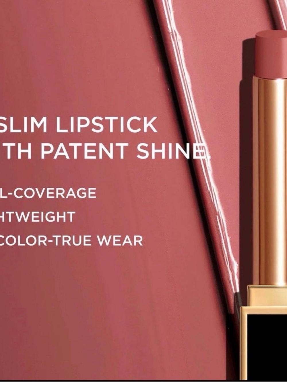 Tom Ford Slim Lip Color Shine — 152 Rose Corset - Picture 5 of 7
